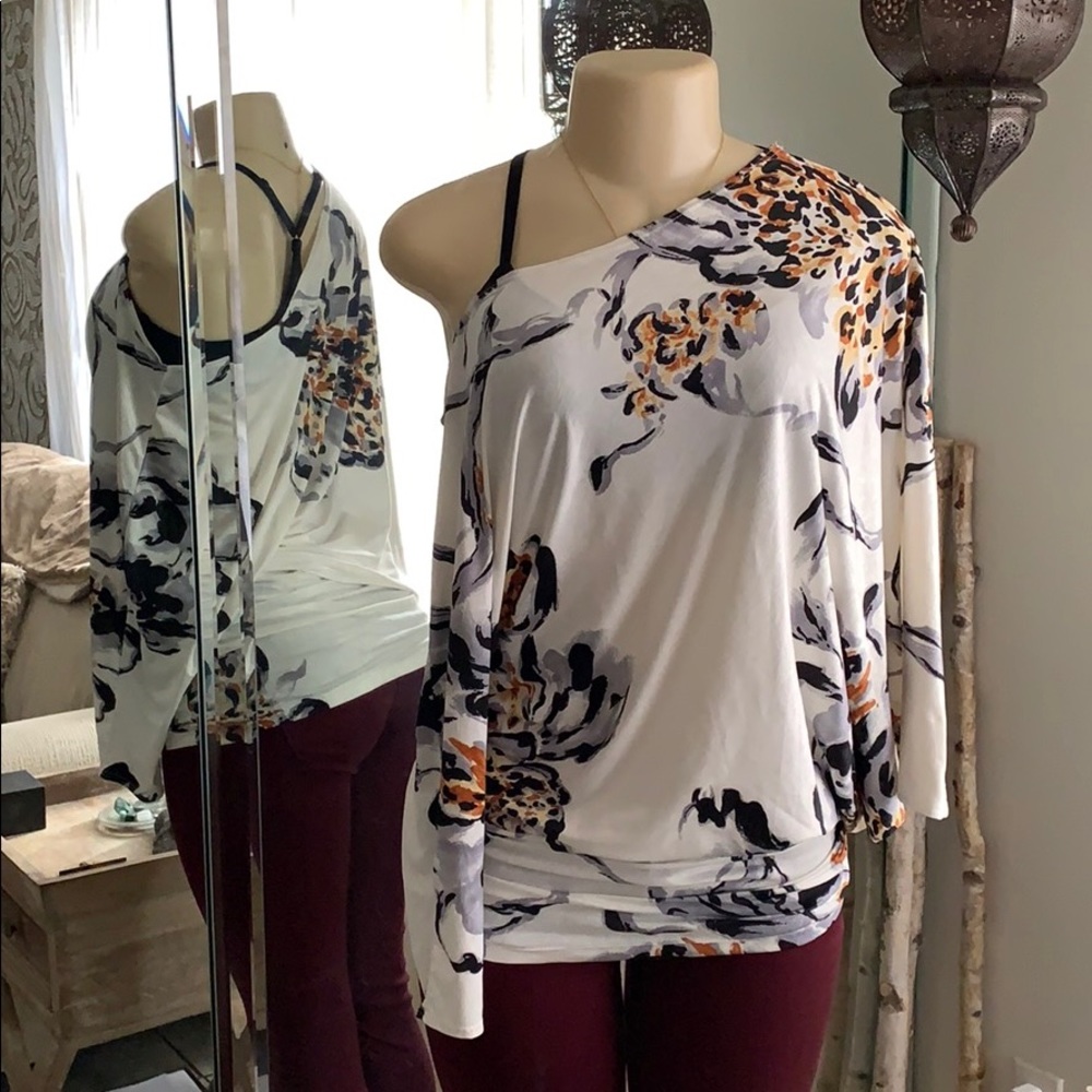 Asymmetrical dolman top!